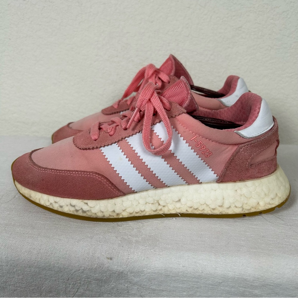 Adidas Women Sz 7 1/2 Super Pop athletic Kicks Crew Athleisure Exercise walking